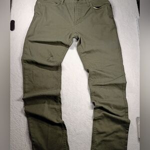 Old Navy Slim 33X32 Mens Jeans Olive